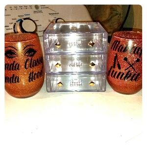 Custom Makeup organizer Set